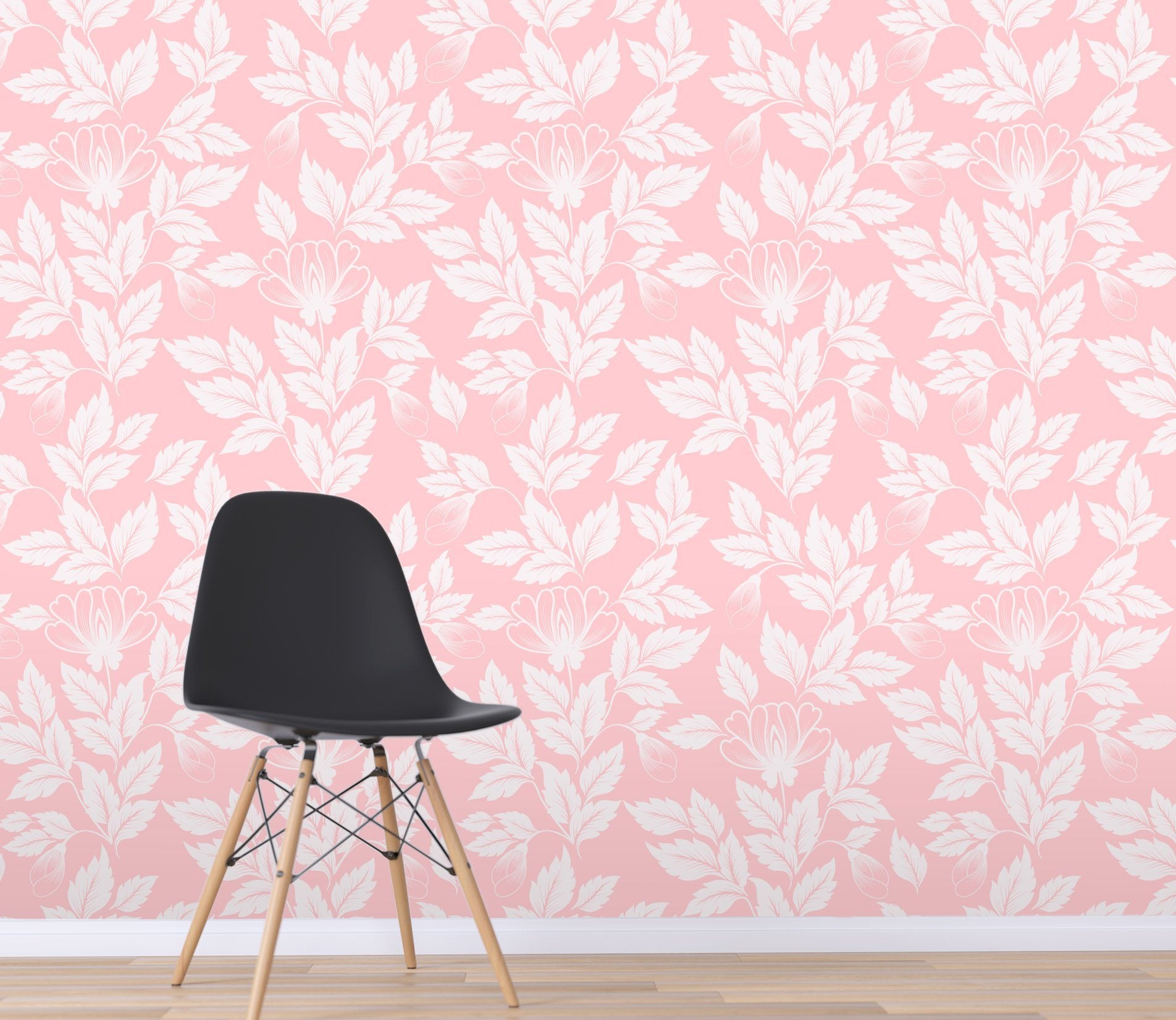 3D White Leaf 286 Wallpaper AJ Wallpaper