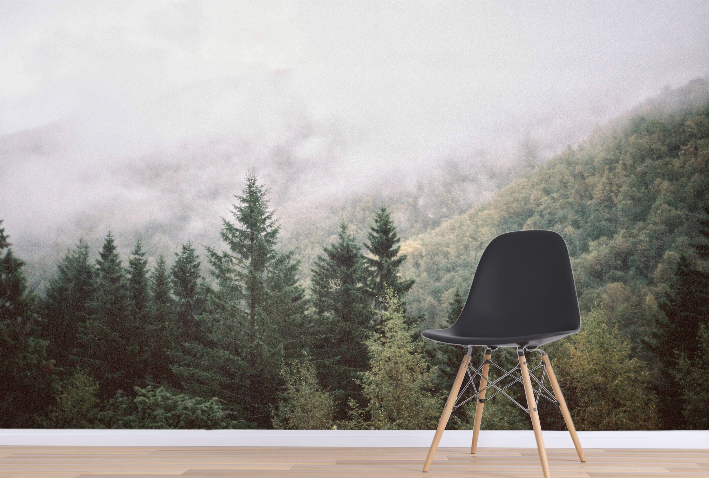 3D Forest Fog 90 Wall Murals Wallpaper AJ Wallpaper 2