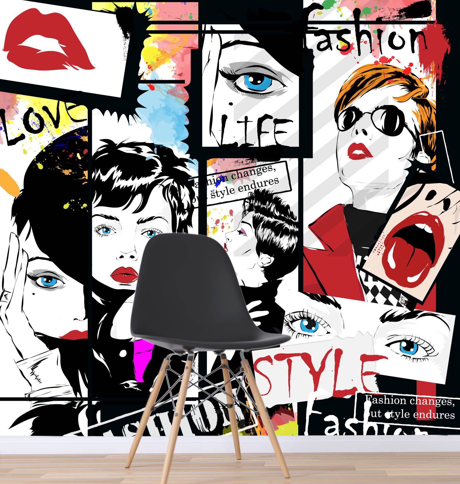 3D Beautiful Red Lips 703 Wallpaper AJ Wallpaper