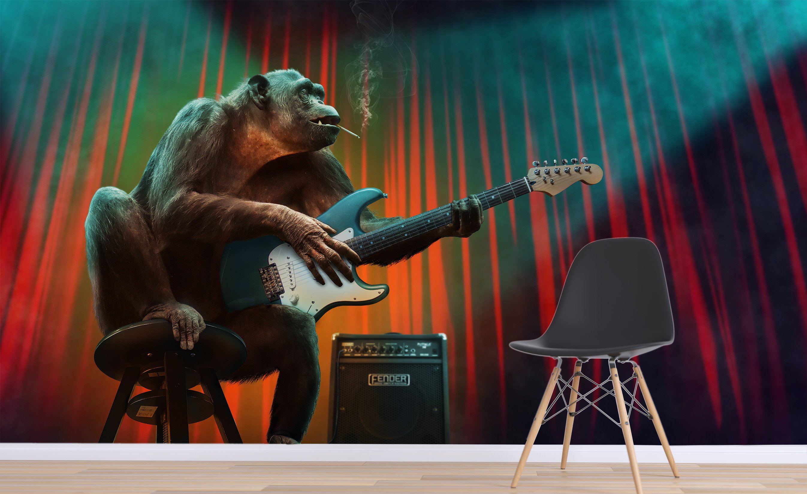 3D Wake Up And Play The Guitar 215 Wallpaper AJ Wallpaper