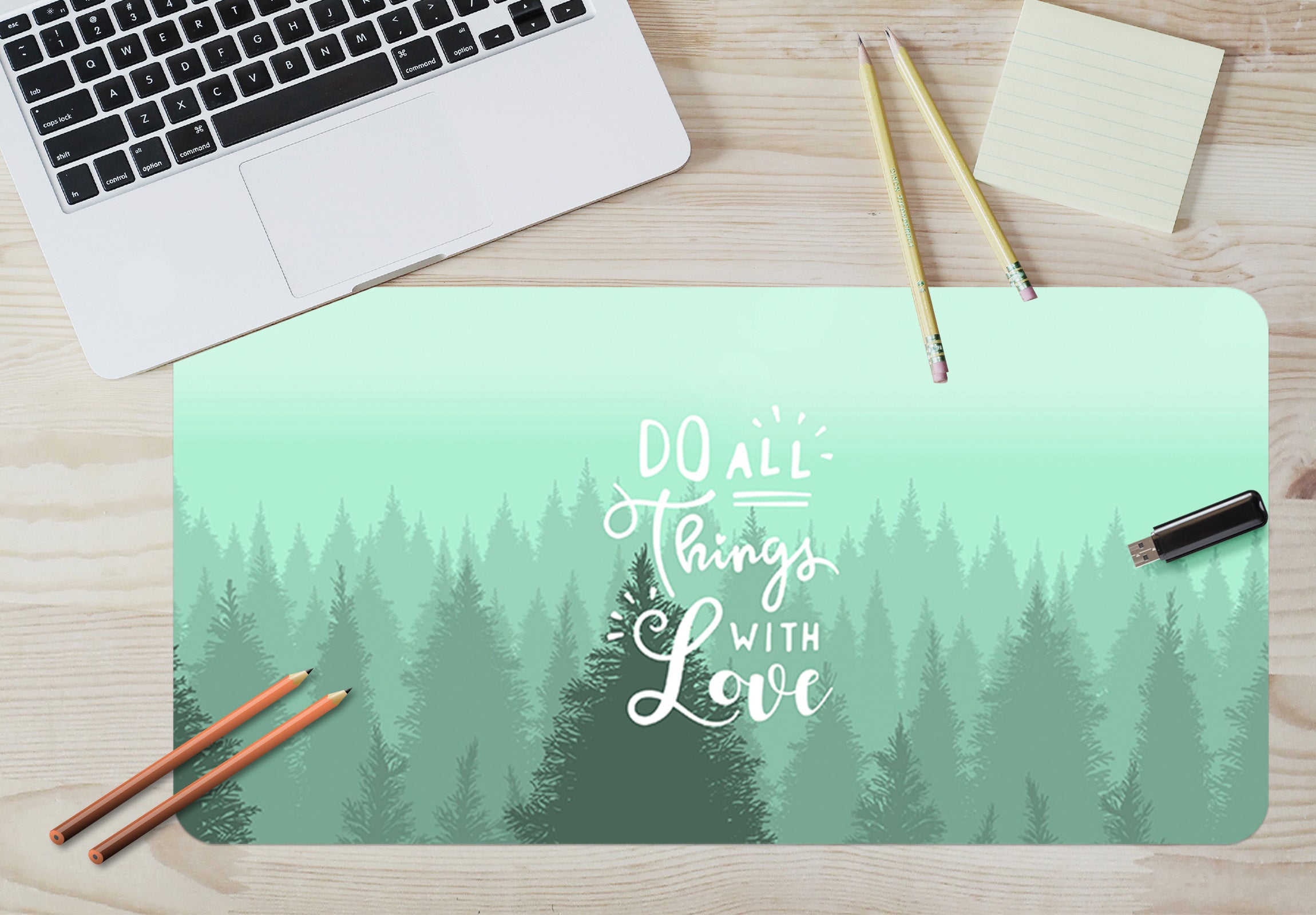 3D Forest 17067 Desk Mat