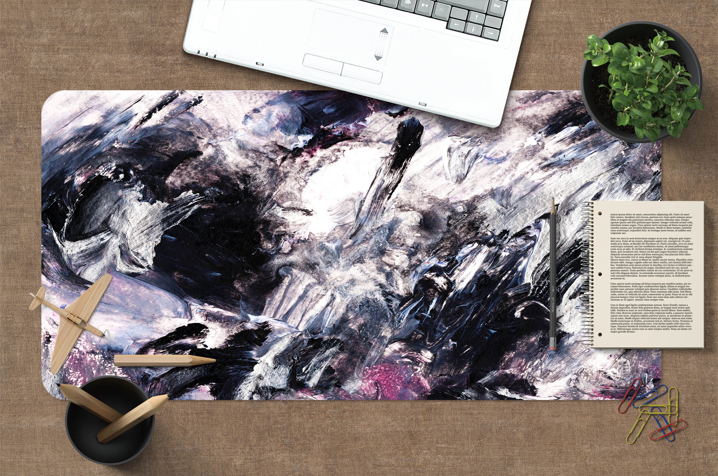 3D Pattern 17177 Desk Mat
