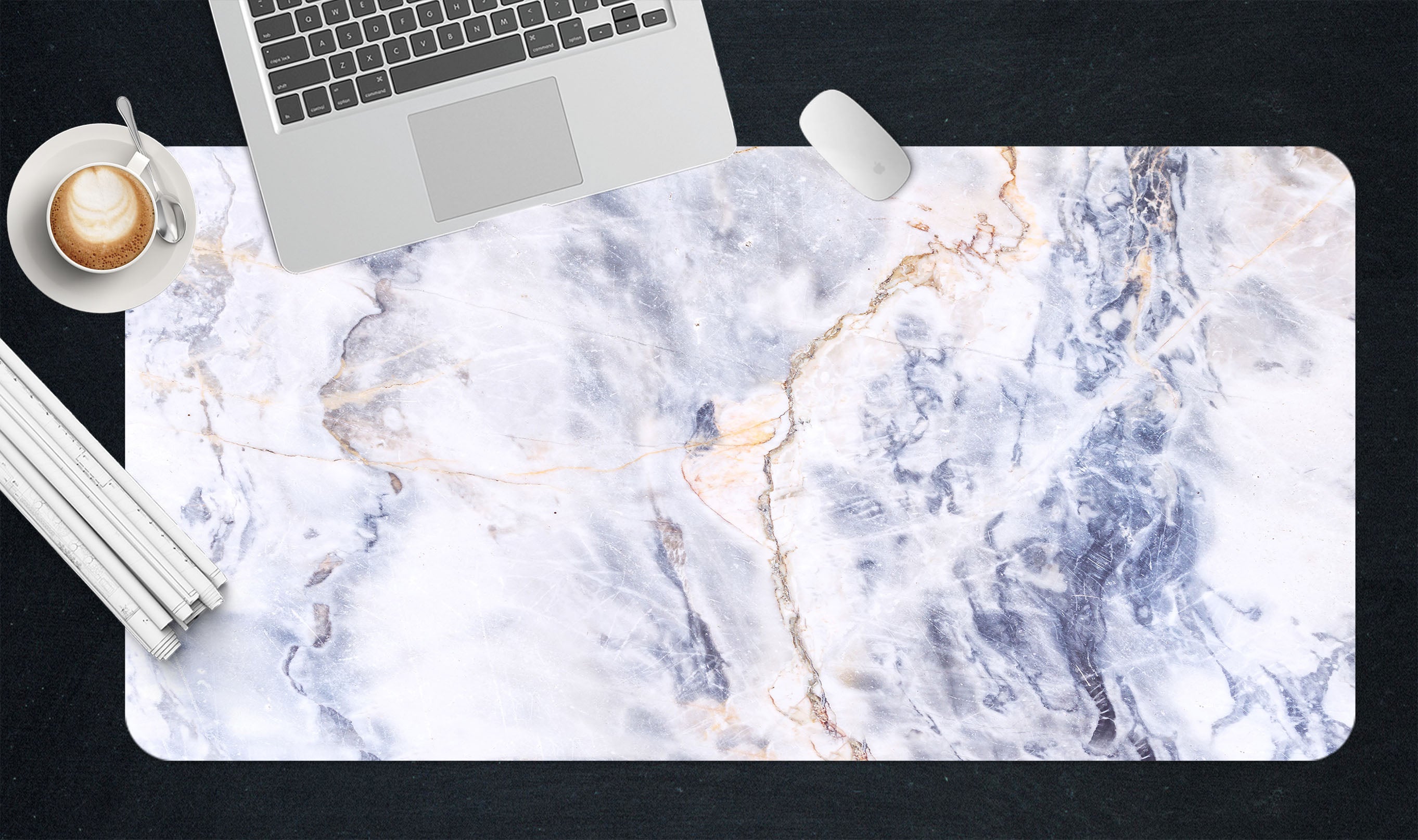 3D Marbling 17193 Desk Mat