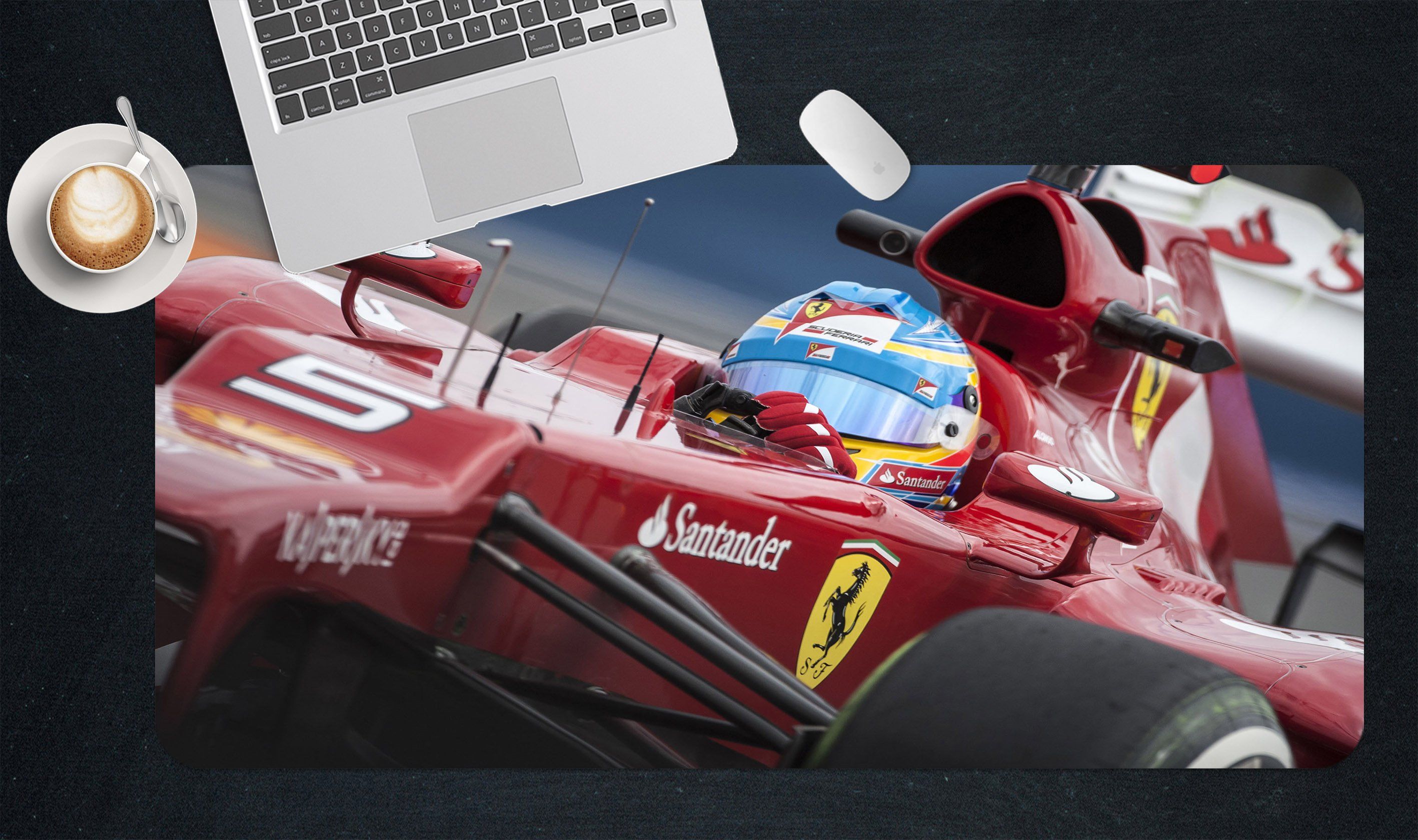 3D Racing Luxury 184 Desk Mat Mat AJ Creativity Home