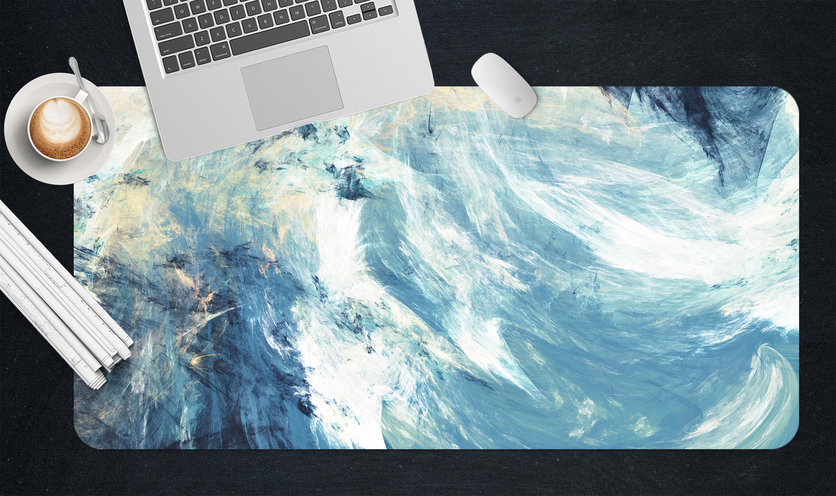 3D Blue 17176 Desk Mat