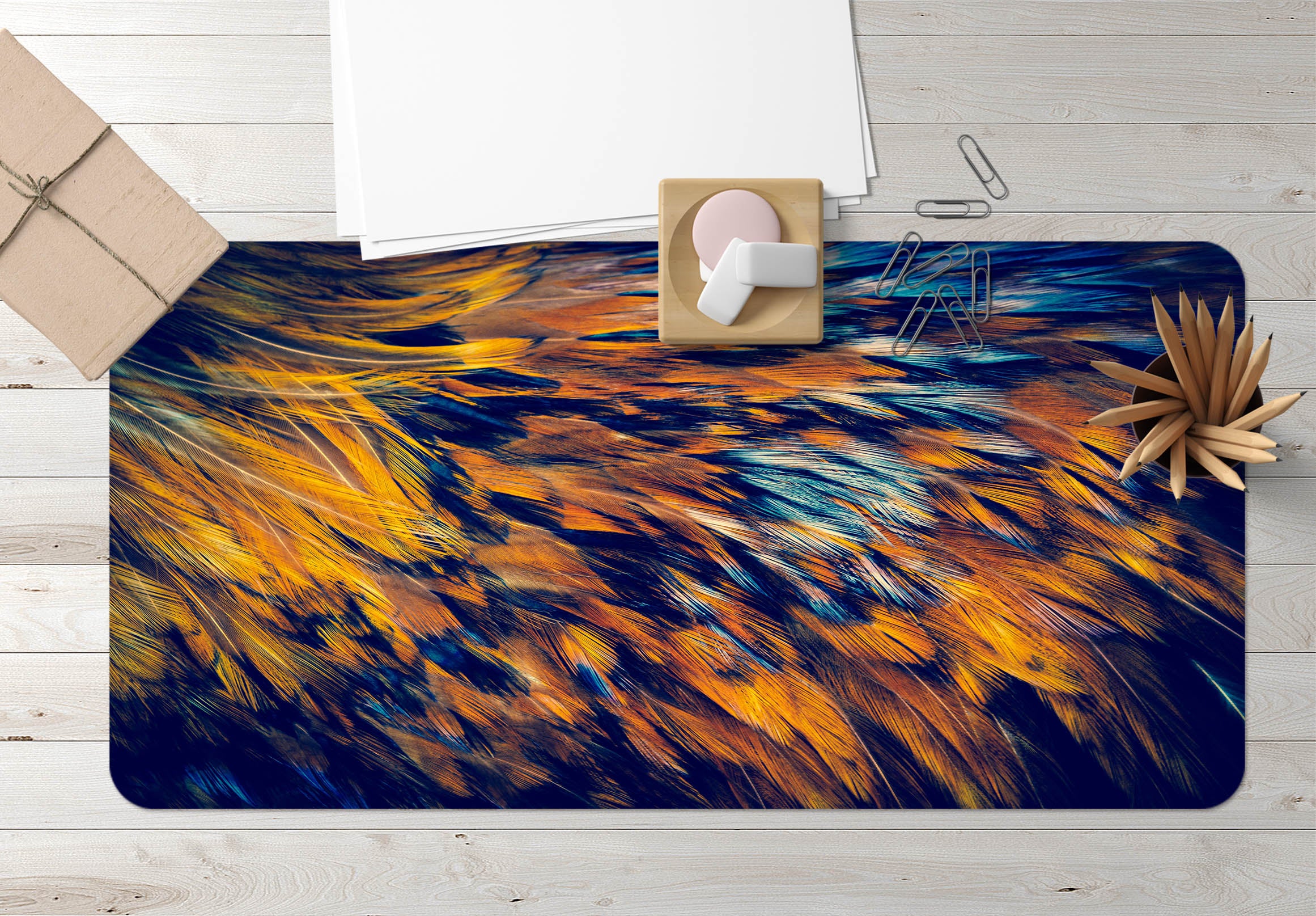 3D Feather 17174 Desk Mat