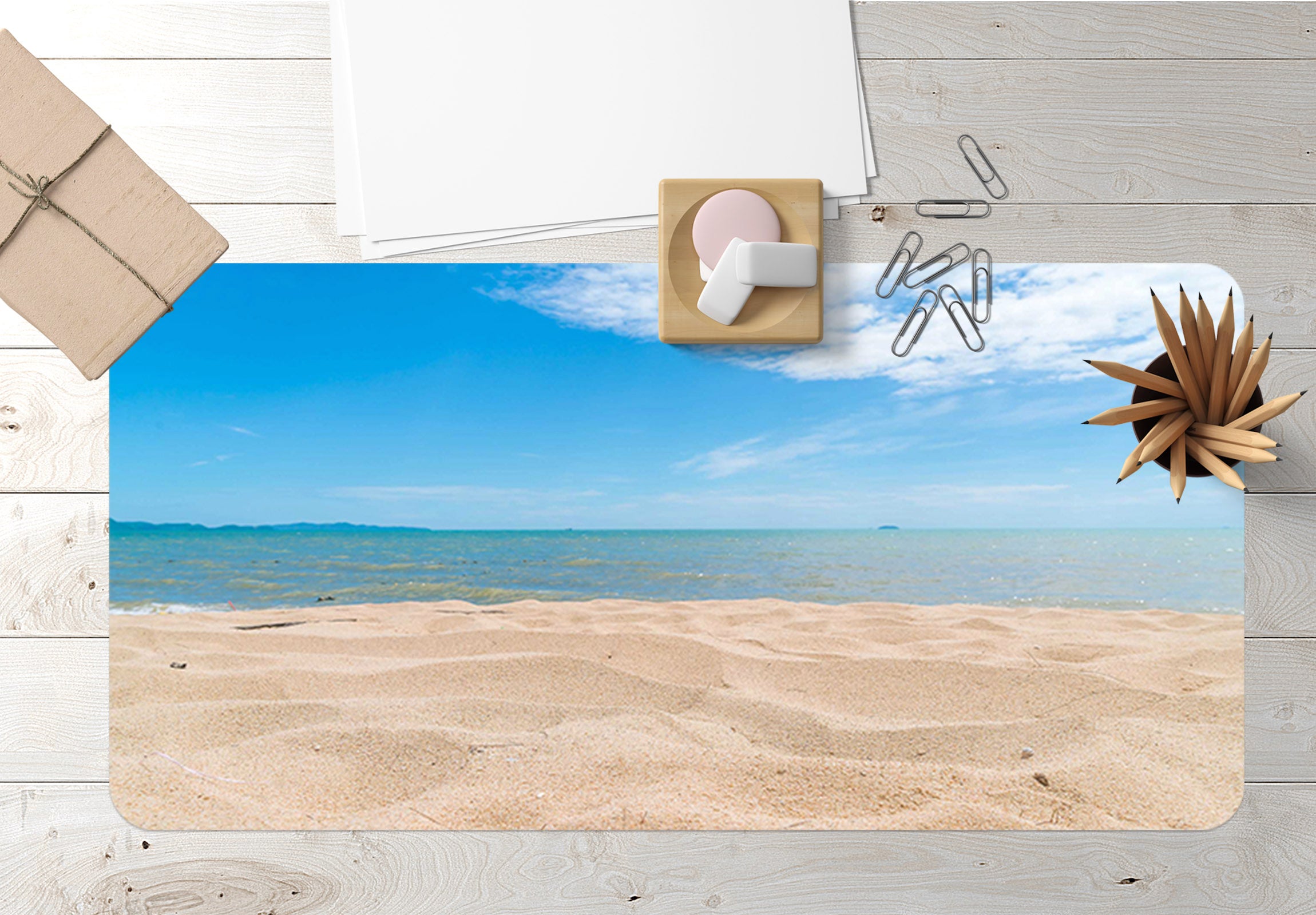 3D Beach 17022 Desk Mat
