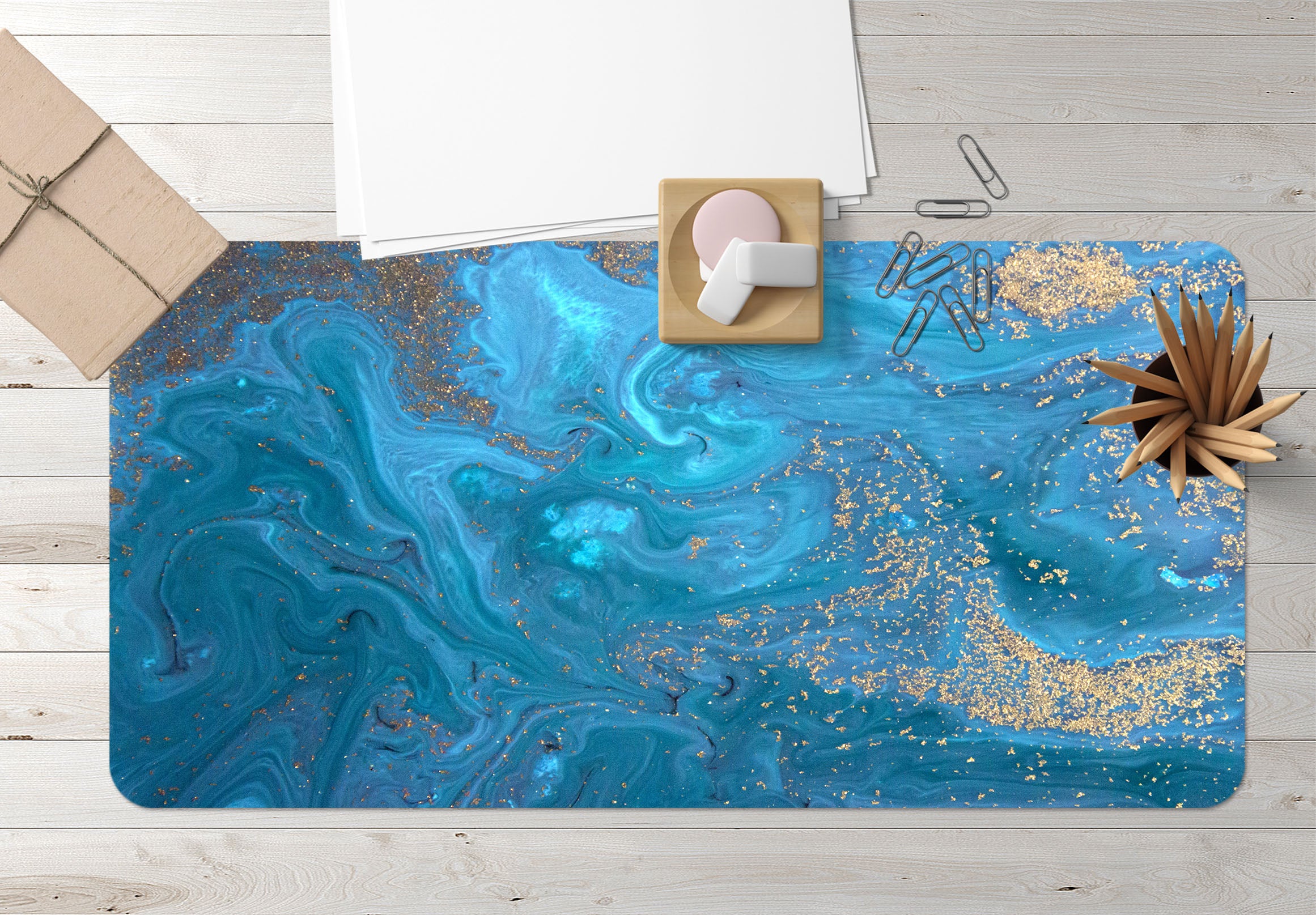 3D Blue Marble 17185 Desk Mat