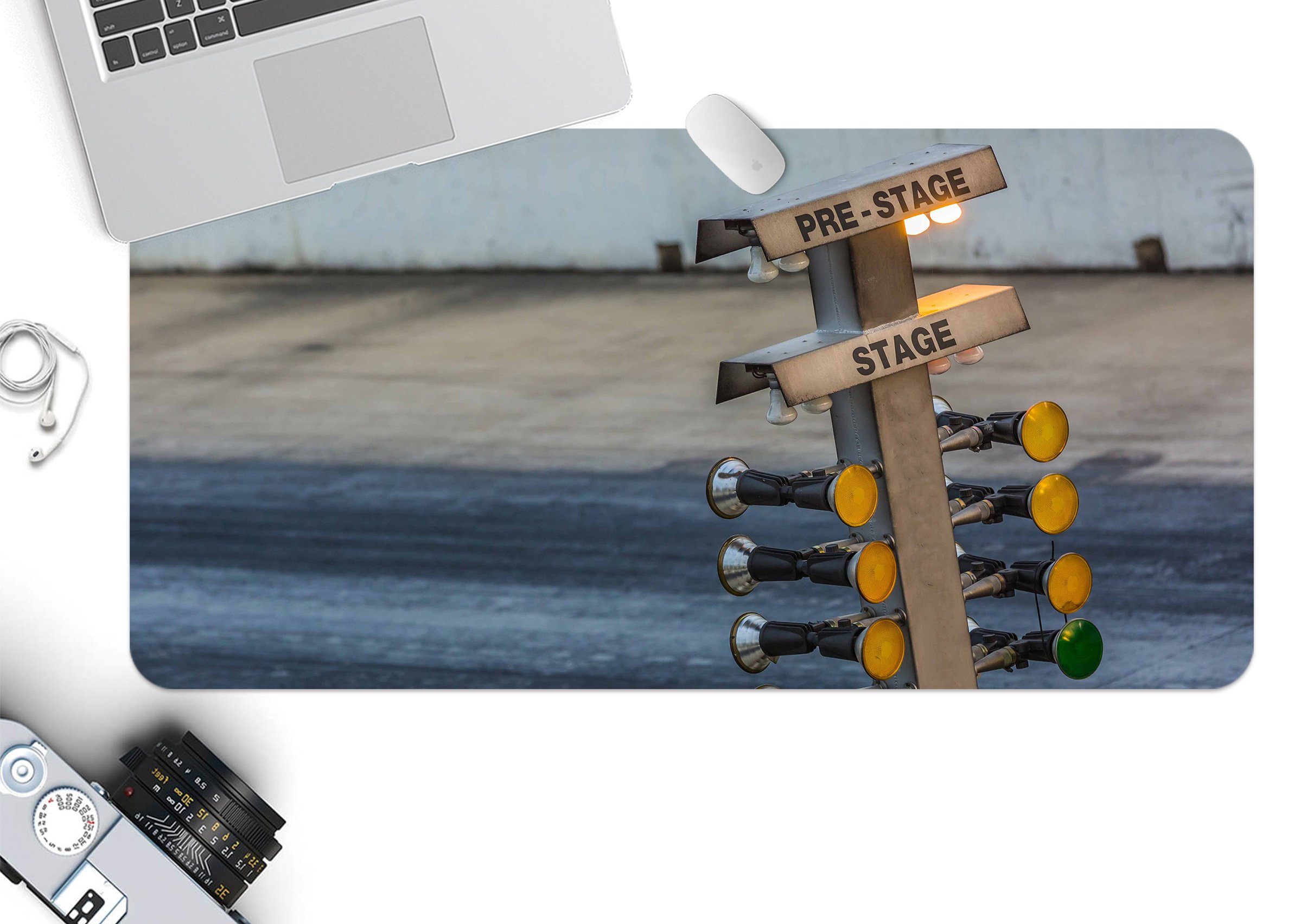 3D Obstruction Light 186 Desk Mat Mat AJ Creativity Home