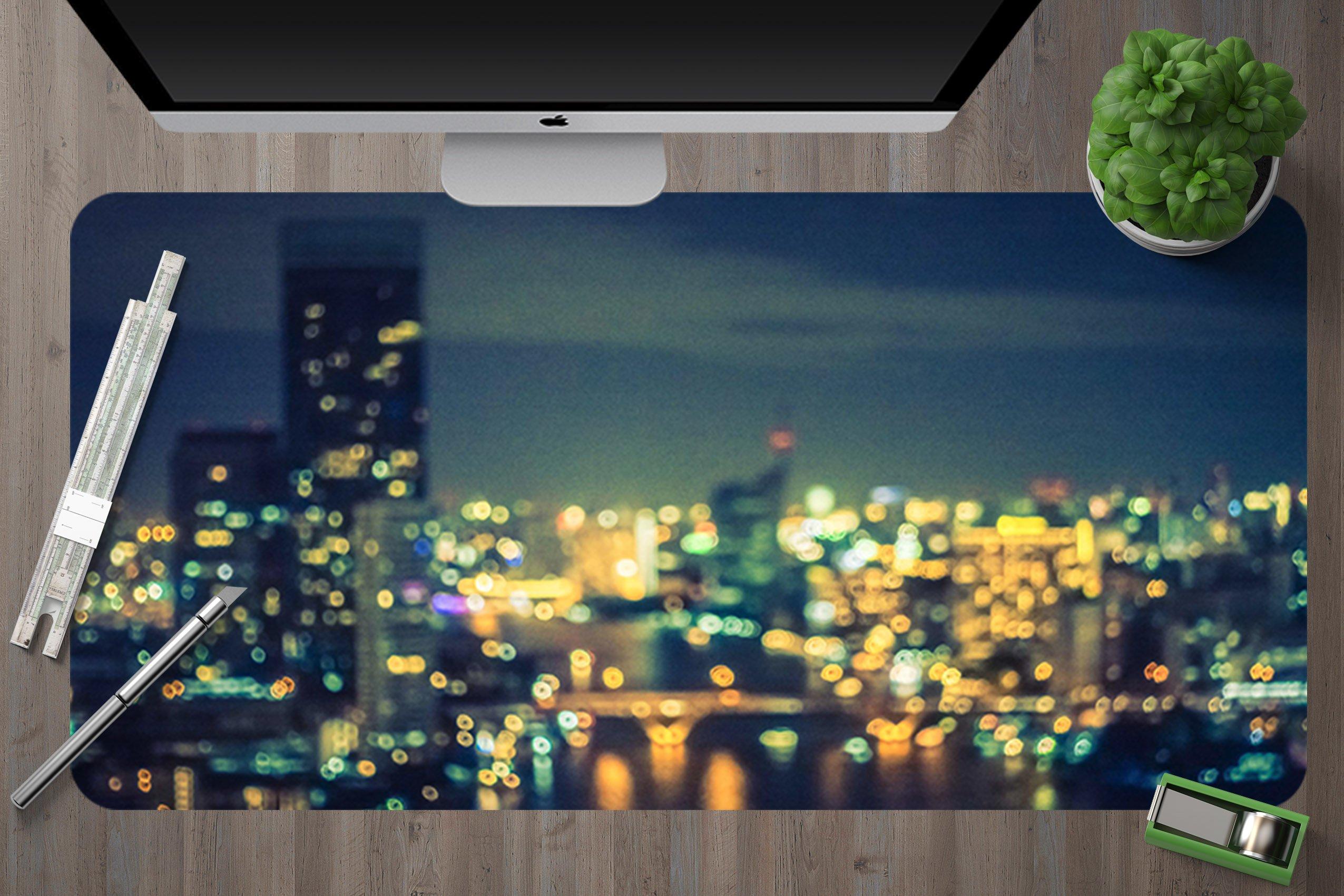 3D Vision Tower 017 Desk Mat Mat AJ Creativity Home