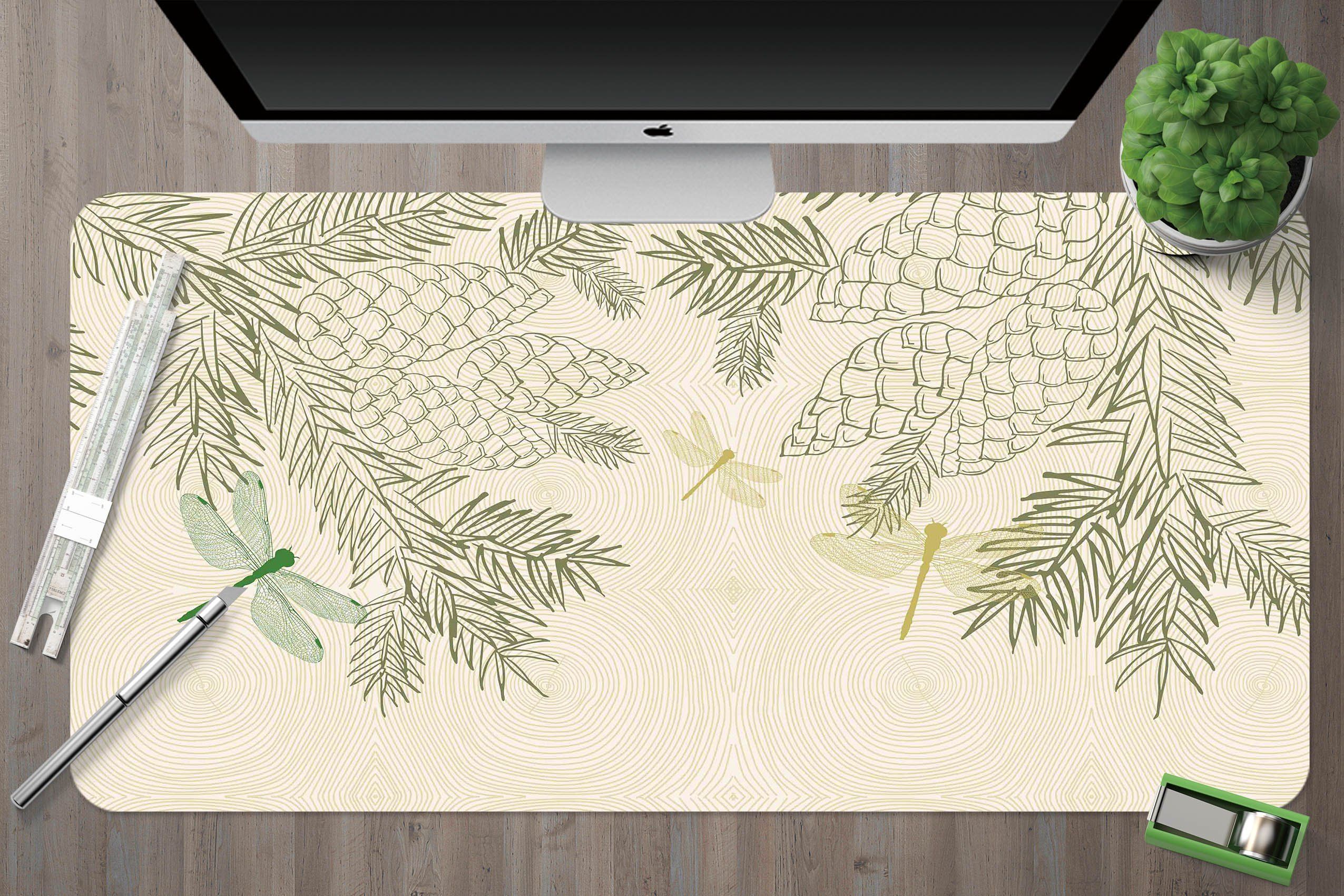 3D Grape Vine 008 Desk Mat Mat AJ Creativity Home