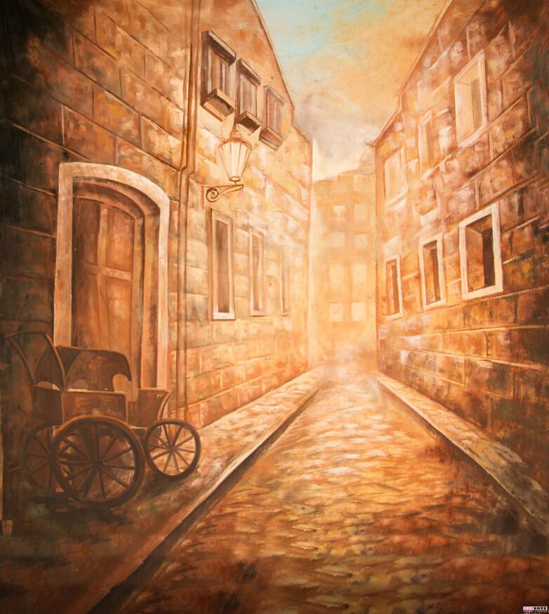 Small Alley Wallpaper AJ Wallpapers