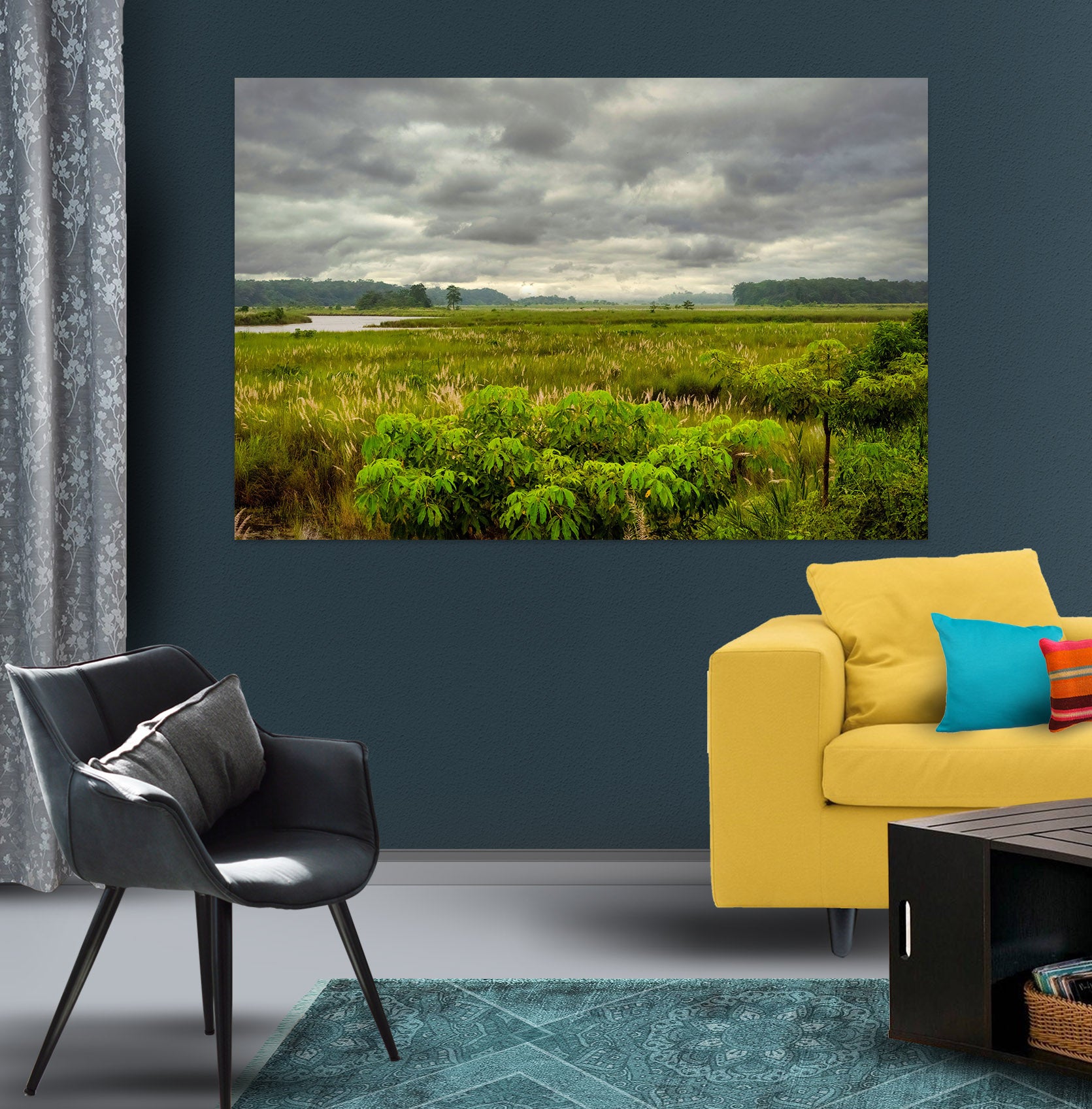 3D Field Lawn 4030 Beth Sheridan Wall Sticker