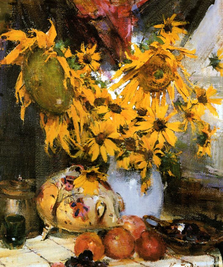 Messy Sunflowers Wallpaper AJ Wallpaper 2