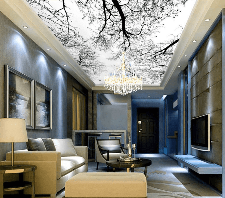 White Cloud Tree 109 Wallpaper AJ Wallpaper