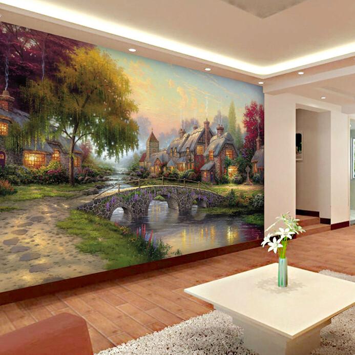 Old Village Wallpaper AJ Wallpaper