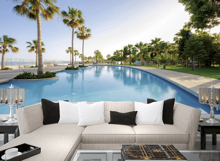 Swimming Pool Wallpaper AJ Wallpaper