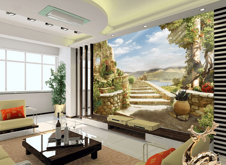 Landscape Corridor Wallpaper AJ Wallpaper