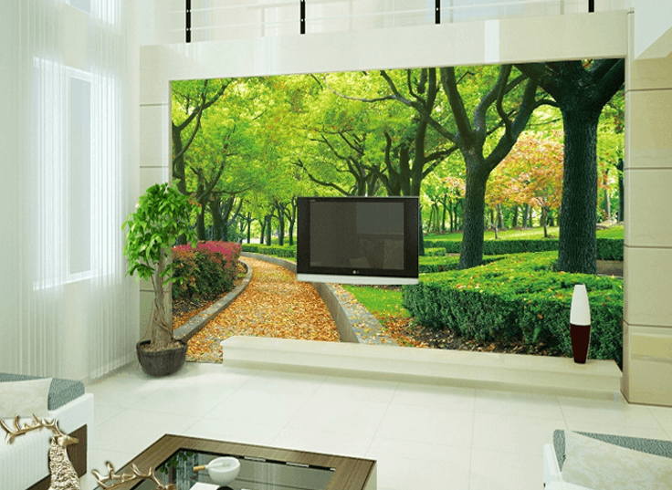 Wooded Trails Wallpaper AJ Wallpaper