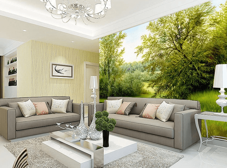 Dancing Trees Wallpaper AJ Wallpaper