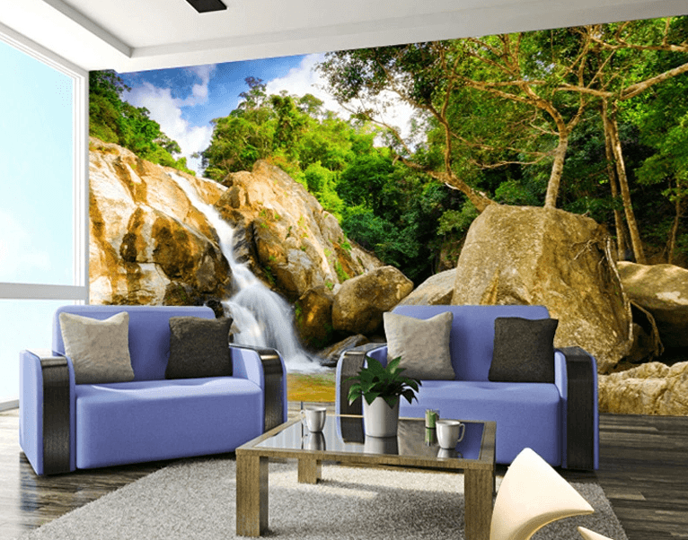 Mountain Stream Wallpaper AJ Wallpaper