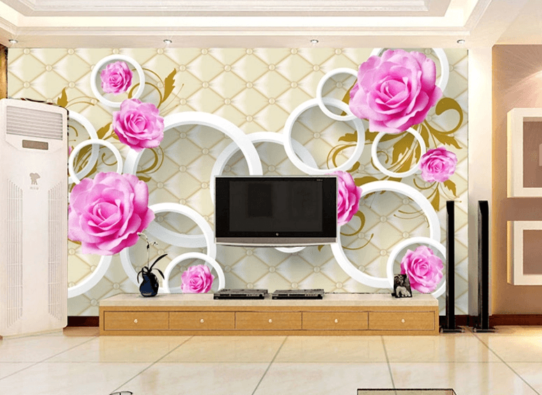 Pink Flowers 1 Wallpaper AJ Wallpaper