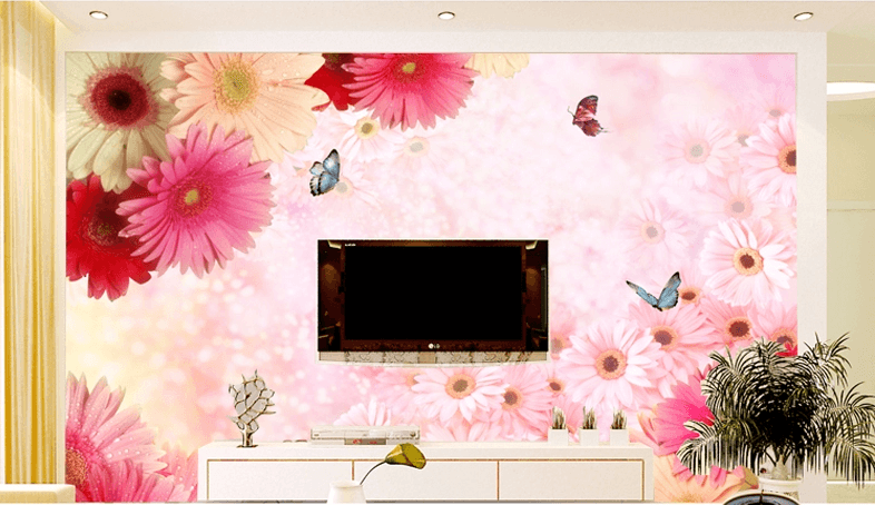 Color Chrysanthemums Wallpaper AJ Wallpaper