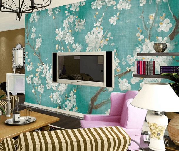 Pure Pear Flowers Wallpaper AJ Wallpaper