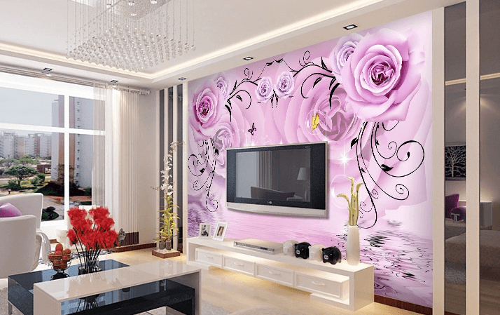 Purple Blossoms 2 Wallpaper AJ Wallpaper