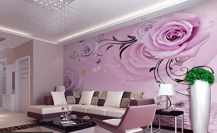 Purple Blossoms 2 Wallpaper AJ Wallpaper