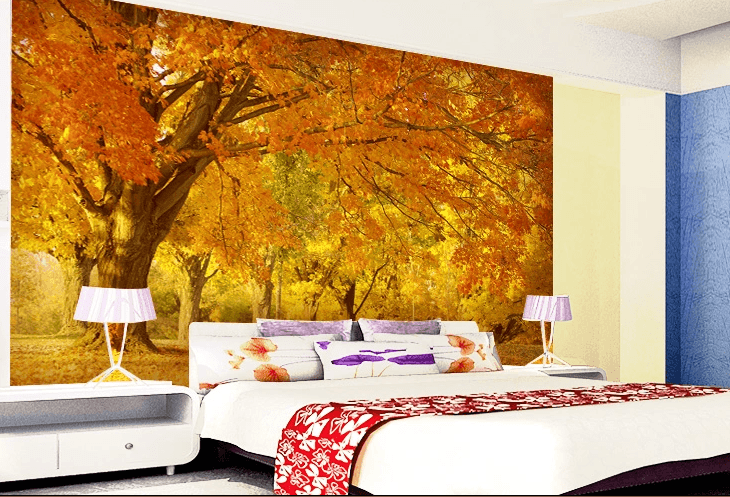 Yellow Trees 2 Wallpaper AJ Wallpaper