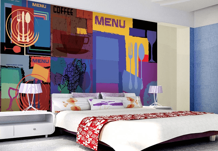 Tablewares Set Wallpaper AJ Wallpaper