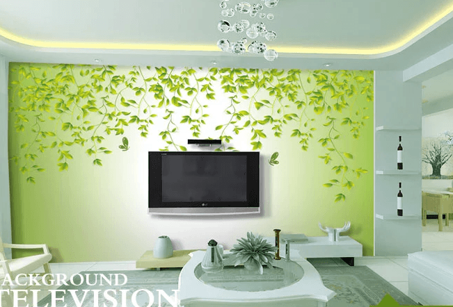 Green Stems 2 Wallpaper AJ Wallpaper