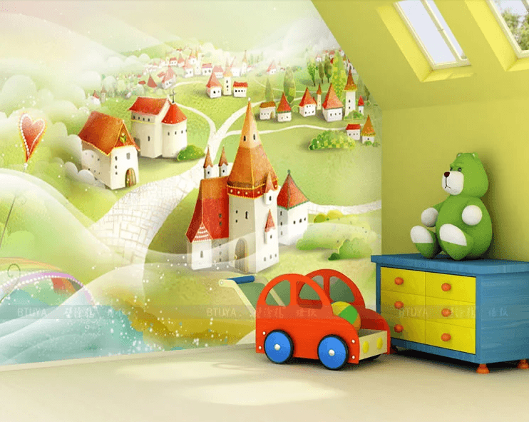 Fairy Tale Village 2 Wallpaper AJ Wallpaper