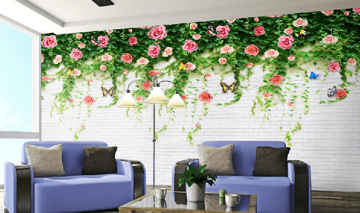 Beauty Flowers Vines 2 Wallpaper AJ Wallpaper