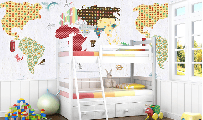 Color Map Wallpaper AJ Wallpaper