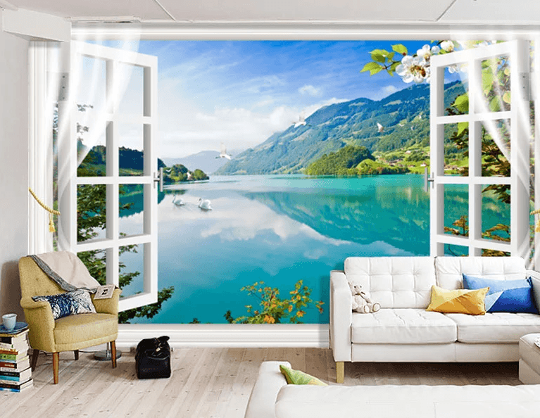 Quiet River Wallpaper AJ Wallpaper