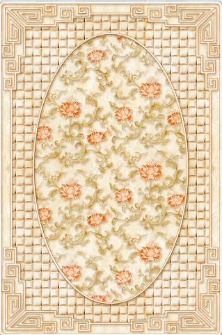 3D Fashion Flower Pattern Floor Mural Wallpaper AJ Wallpaper 2