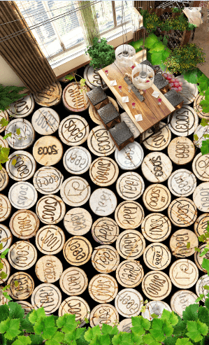 3D Vintage Floor Mural Wallpaper AJ Wallpaper 2