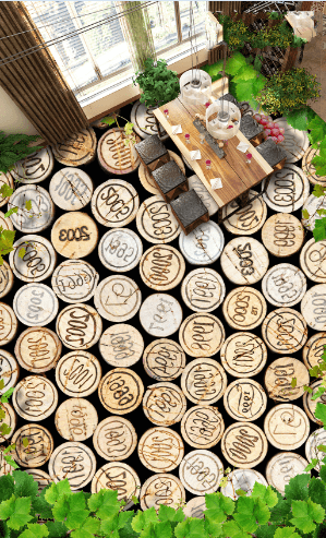 3D Age 061 Floor Mural Wallpaper AJ Wallpaper 2