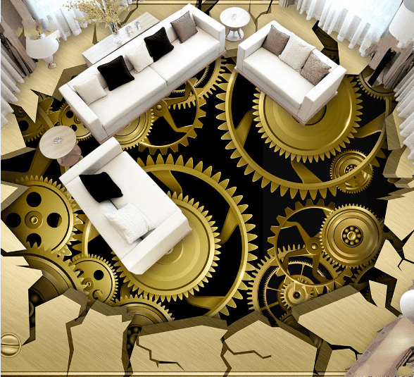 3D Runnere 018 Floor Mural Wallpaper AJ Wallpaper 2
