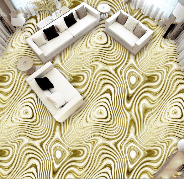 3D Flow 010 Floor Mural Wallpaper AJ Wallpaper 2