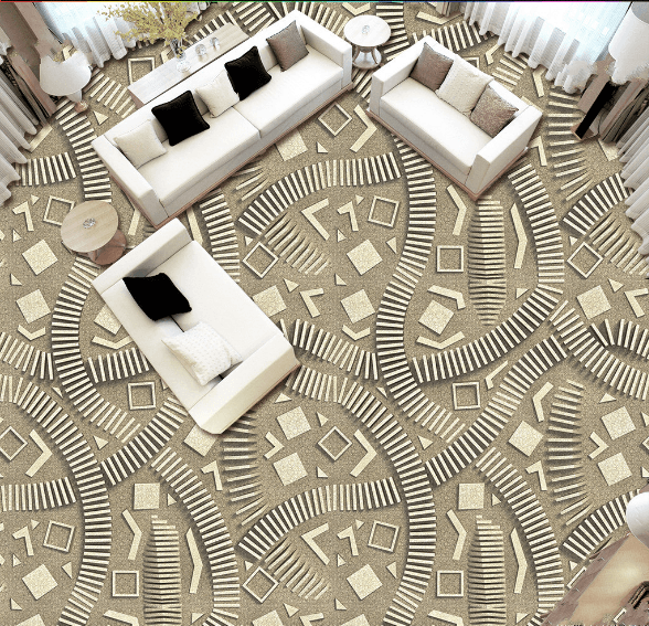 3D Gray Bar 009 Floor Mural Wallpaper AJ Wallpaper 2