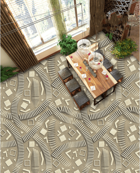 3D Maze Floor Mural Wallpaper AJ Wallpaper 2