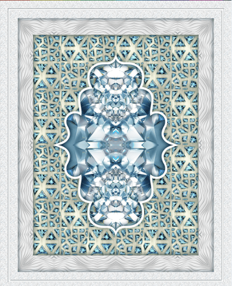 3D Shining Diamond Floor Mural Wallpaper AJ Wallpaper 2