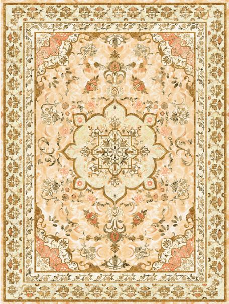 3D Classic Pattern Floor Mural Wallpaper AJ Wallpaper 2