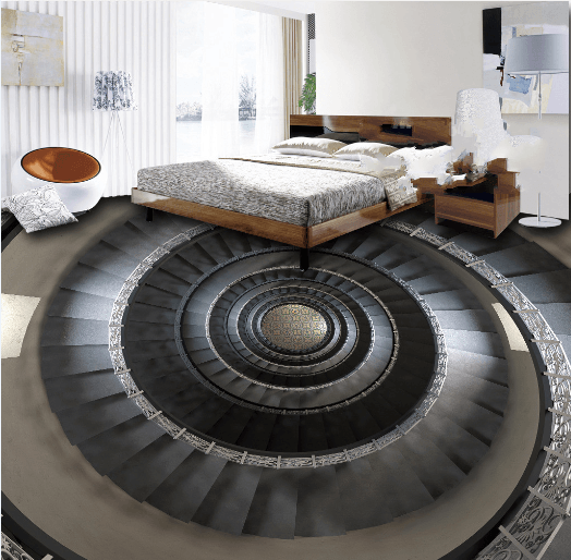 3D Multilayer Stairs 187 Floor Mural Wallpaper AJ Wallpaper 2