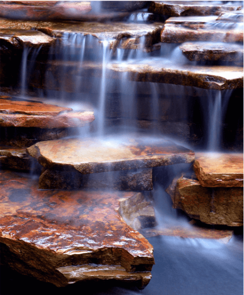 3D Water Stone Floor Mural Wallpaper AJ Wallpaper 2