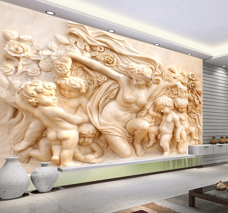 Exquisite Stone Carvings Wallpaper AJ Wallpaper