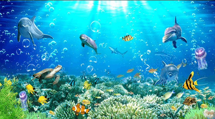 Romantic Ocean World Wallpaper AJ Wallpaper 2